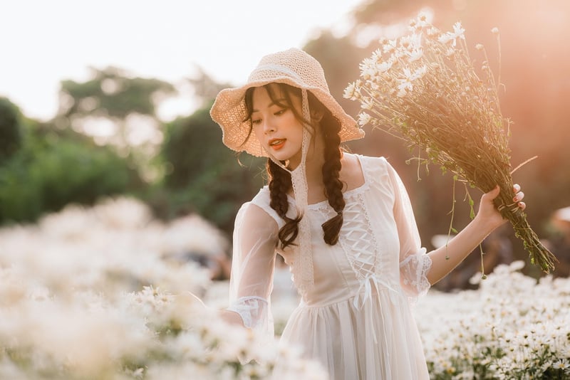 Woman Gardening